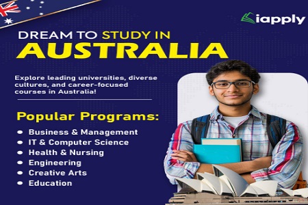 Explore Top Universities & Careers in Australia with Iapply - Apply Now